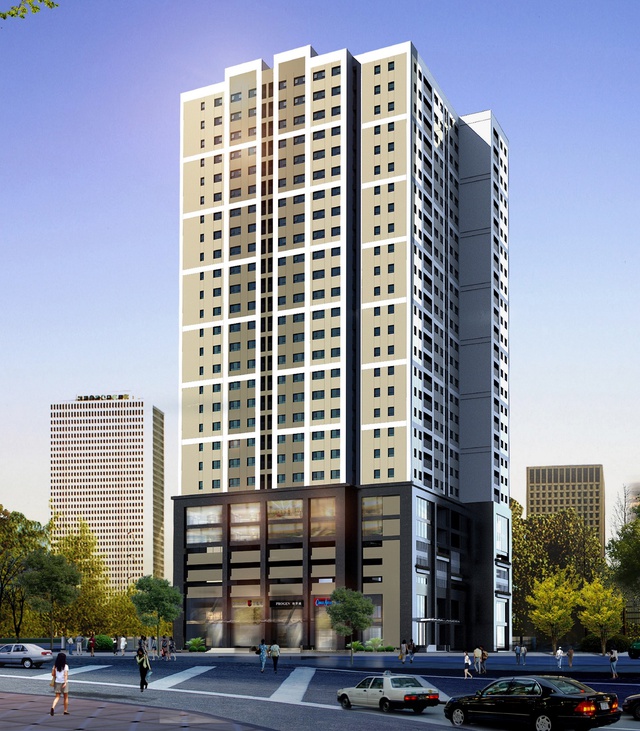 Phối cảnh dự án Eco Green Tower (số 1 Giáp Nhị, Thịnh Liệt, Hoàng Mai, Hà Nội) - Hotline: 0974040676