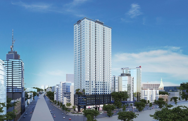 Phối cảnh dự án Flc Star Tower – 418 Quang Trung, Hà Đông.