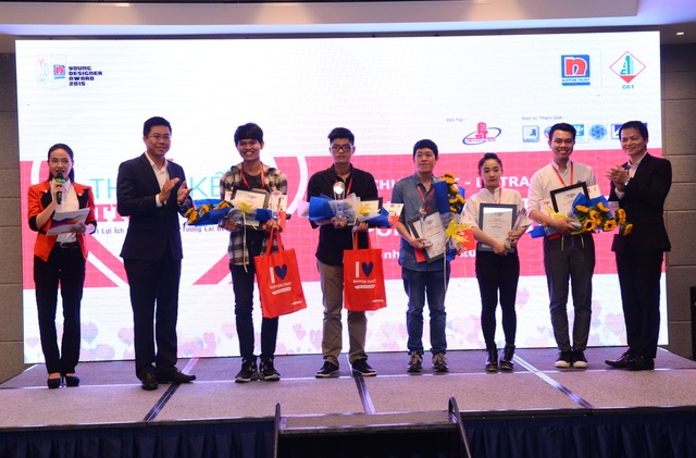 Lễ trao giải cho những thí sinh xuất sắc nhất NPYDA 2015.
