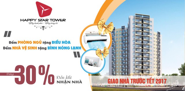 Happy Star Tower – cuộc sống xanh trung tâm quận Long Biên.