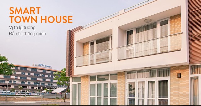 Mẫu nhà phố Smart Town House đã hoàn thiện, giá chỉ từ 1.6 tỷ.