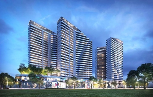 Tổ hợp 600 căn hộ FLC Sea Tower hiện đang trong giai đoạn làm móng và dự kiến sẽ khai trương vào năm 2018.