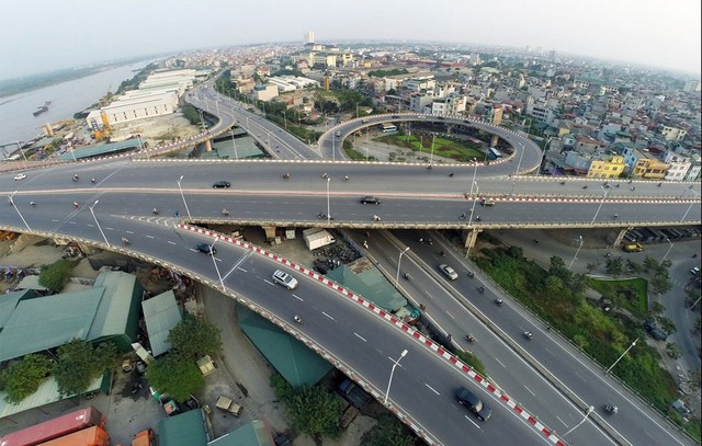 Bất động sản Long Biên gia tăng giá trị nhờ hạ tầng (nguồn: Internet).