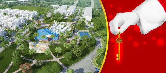 Nhận ngay chìa khóa vàng trị giá 20 chỉ vàng SJC khi mua nhà Melosa Garden.