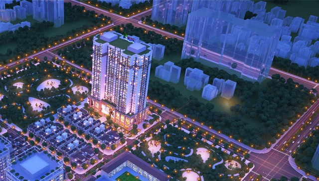 Tổng thể dự án Thanh Xuân Complex.