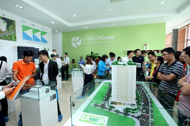Ecohome Phúc Lợi là dự án đầu tiên ở phân khúc căn hộ giá rẻ đạt được chứng chỉ xanh quốc tế thu hút rất nhiều khách hàng quan tâm.
