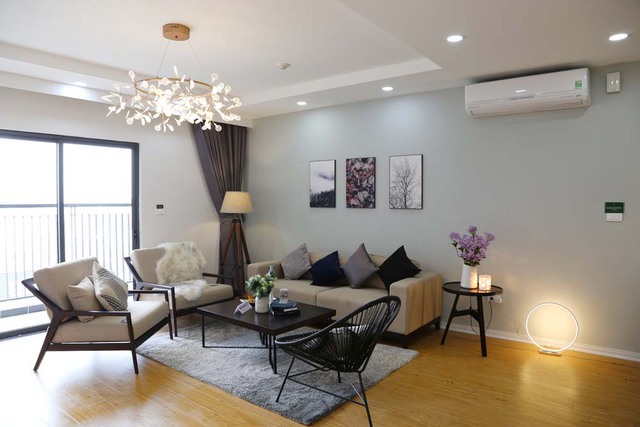 Nhiều khách hàng bày tỏ, thiết kế đồng bộ của căn hộ mẫu sẽ là gợi ý lý tưởng để làm nội thất khi nhận nhà.