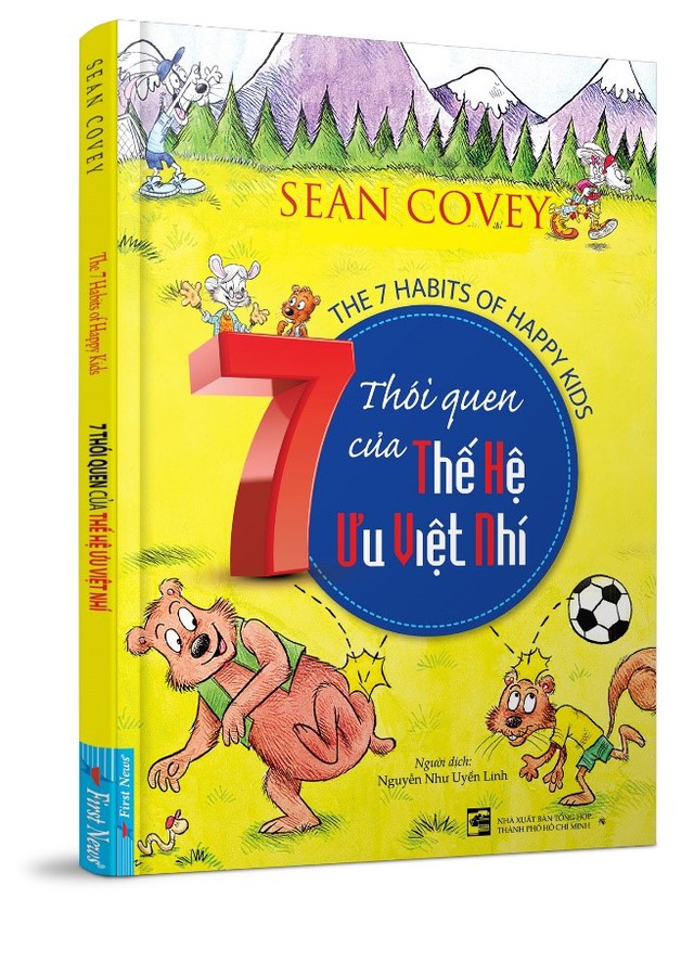 Ấn phẩm 7 Thói quen của thế hệ ưu việt nhí, tác giả Sean Covey.