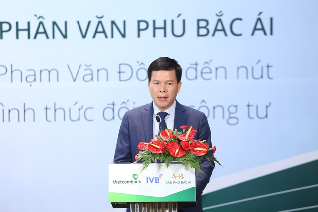  Ông Phạm Mạnh Thắng - Phó Tổng Giám đốc Ngân hàng thương mại cổ phần Ngoại thương Việt Nam.