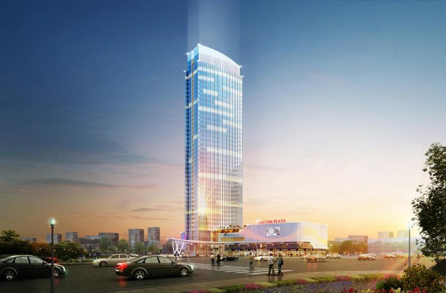 Tòa tháp khách sạn 45 tầng được kỳ vọng sẽ trở thành biểu tượng mới của thành phố Hải Phòng.