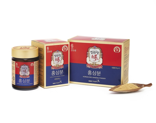 Bột hồng sâm Hàn Quốc (KRG Powder 90g) thương hiệu Cheong Kwan Jang.