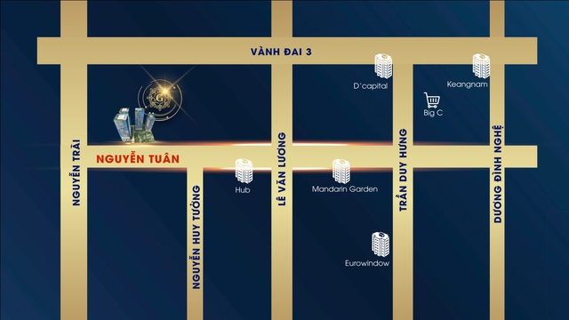 5 Seasons nắm giữ vị trí kết nối hạ tầng bậc nhất tại Thanh Xuân.