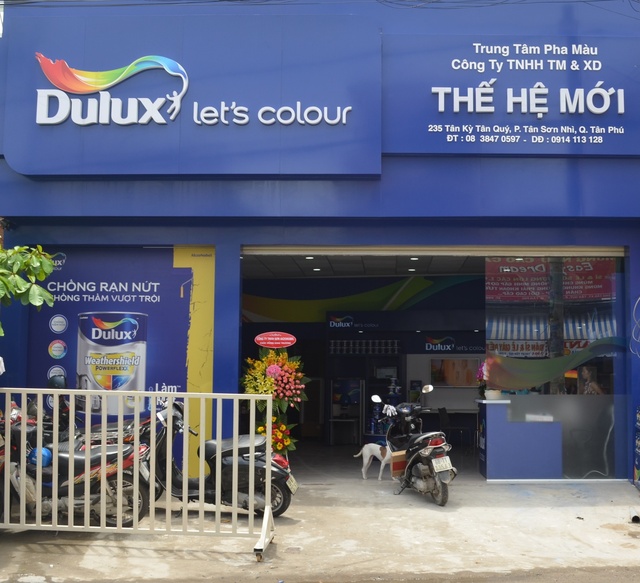 Đại lý sơn Dulux tại thành phố Hồ Chí Minh.