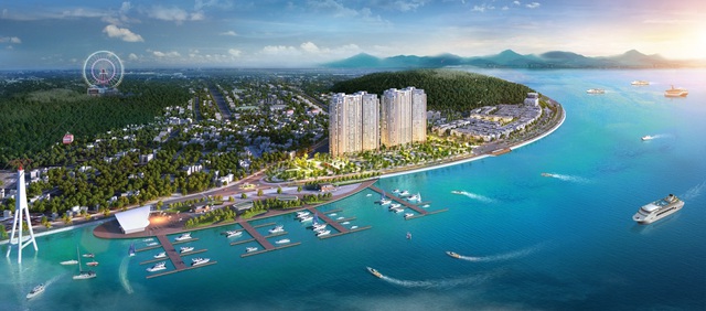 Phối cảnh dự án chung cư cao cấp The Sapphire Residence – thành phố đáng sống tại Hạ Long.