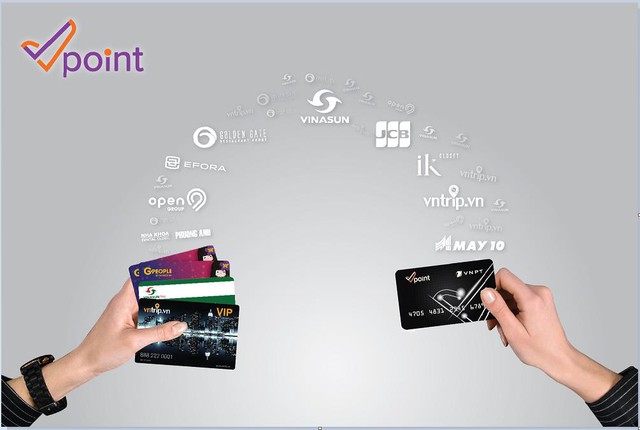 Thẻ tích điểm Vpoint hứa hẹn sẽ là thỏi nam châm giúp các doanh nghiệp thành viên thu hút khách hàng.