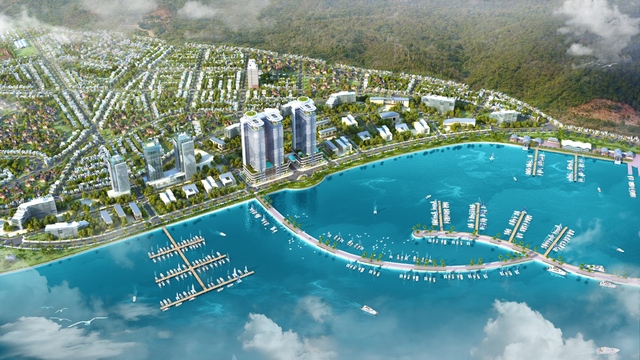 Dự án Swisstouches La Luna Resort toạ lạc trên cung đường biển đẹp nhất Nha Trang với vị thế “toạ sơn hướng thuỷ”.