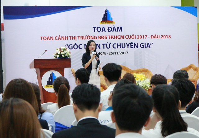  Bà Dương Thùy Dung-  Giám đốc bộ phận Nghiên cứu thị trường và tư vấn phát triển của CBRE Việt Nam.