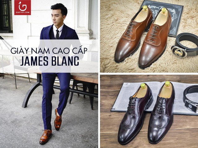 Thương hiệu giày nam James Blanc đẳng cấp và tinh tế.