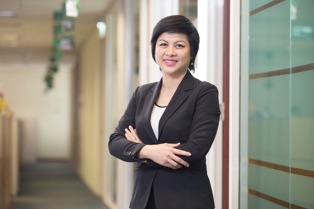 Bà Trần Thị Kim Cương, Tổng Giám đốc kiêm Giám đốc Điều hành Đầu tư Công ty TNHH Quản lý Quỹ Manulife Việt Nam.