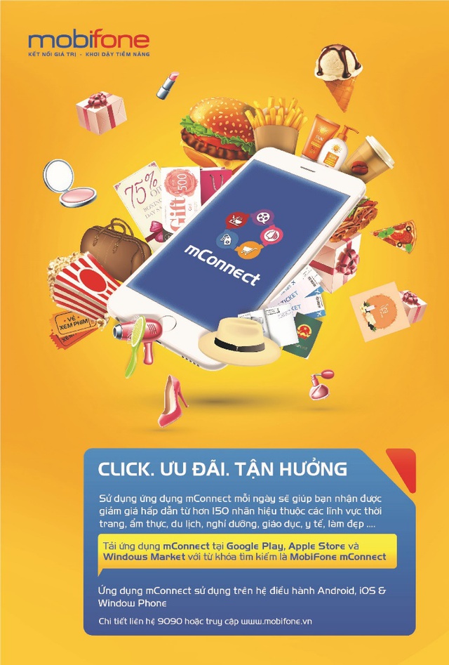 MobiFone tặng voucher mua sắm cho thuê bao di động - Ảnh 1.