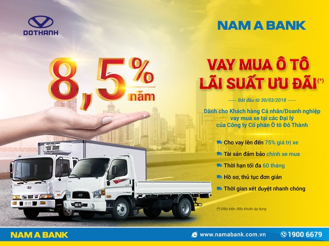 Nam A Bank sẽ đẩy mạnh cho vay mua ô tô, tối đa hóa lợi nhuận cho khách hàng - Ảnh 1.
