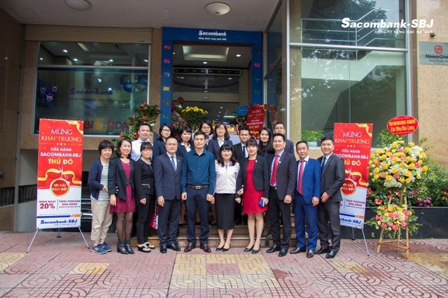 Sacombank-SBJ khai trương chi nhánh tại khu vực Hà Nội - Ảnh 2.
