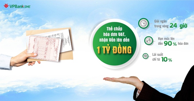 Hóa đơn VAT được dùng để thế chấp vay vốn ngân hàng - Ảnh 1.