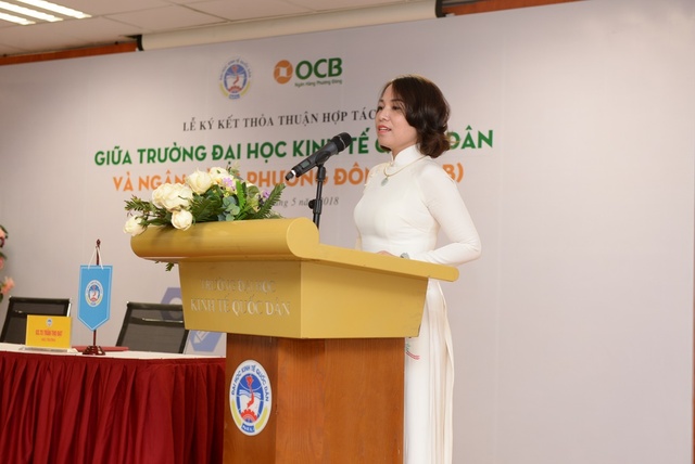 Ngân hàng TMCP Phương Đông ký kết thỏa thuận Hợp tác với Trường Đại Học Kinh Tế Quốc Dân - Ảnh 1.