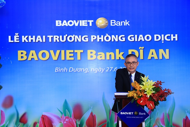 BAOVIET Bank khai trương phòng giao dịch mới tại Bình Dương - Ảnh 2.