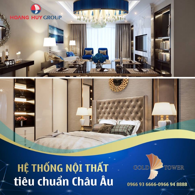 Dự án Gold Tower đạt tiến độ thi công nhanh chóng - Ảnh 1.