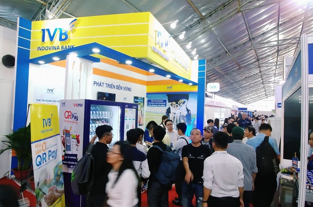 Ngân hàng Indovina tham gia triển lãm Vietnam Motorshow 2018 - Ảnh 1.