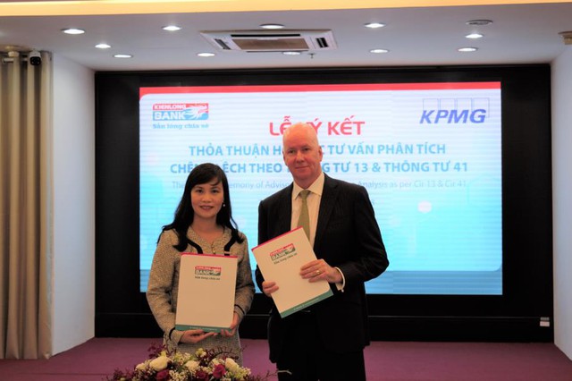 KPMG và Kienlongbank ký kết thỏa thuận hợp tác tư vấn - Ảnh 1.