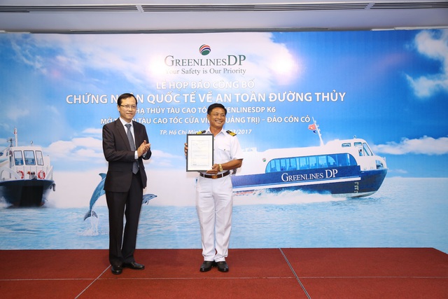 Tàu cao tốc hợp kim nhôm của GreenlinesDP chính thức hạ thủy. - Ảnh 3. Tàu cao tốc hợp kim nhôm của GreenlinesDP chính thức hạ thủy. - Ảnh 3.