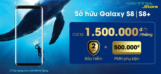 Sở hữu Galaxy S8/S8 Plus chỉ từ 1,5 triệu đồng, Oppo F3 chỉ từ 2,25 triệu đồng - Ảnh 1.