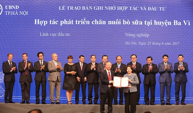 Vinamilk đồng h&agrave;nh c&ugrave;ng sự ph&aacute;t triển của Thủ đ&ocirc; H&agrave; Nội - Ảnh 1.
