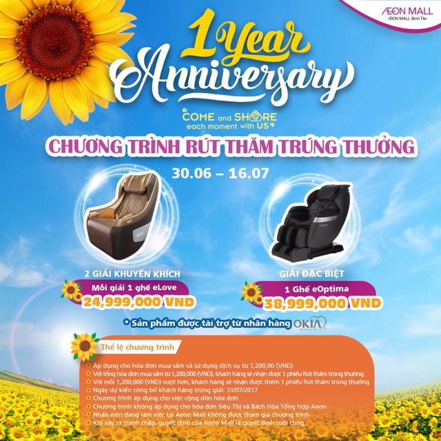 Tưng bừng kỉ niệm sinh nhật 1 năm Aeon Mall B&igrave;nh T&acirc;n - Ảnh 6.