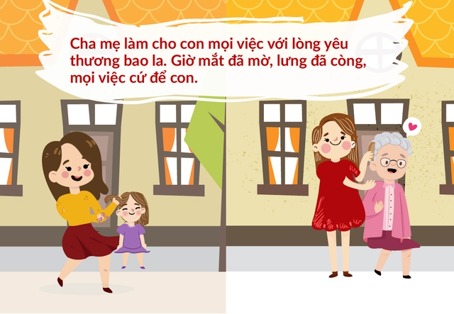 Đừng vô tâm, hãy học cách chăm sóc cha mẹ như cha mẹ bên ta ngày thơ bé - Ảnh 3.