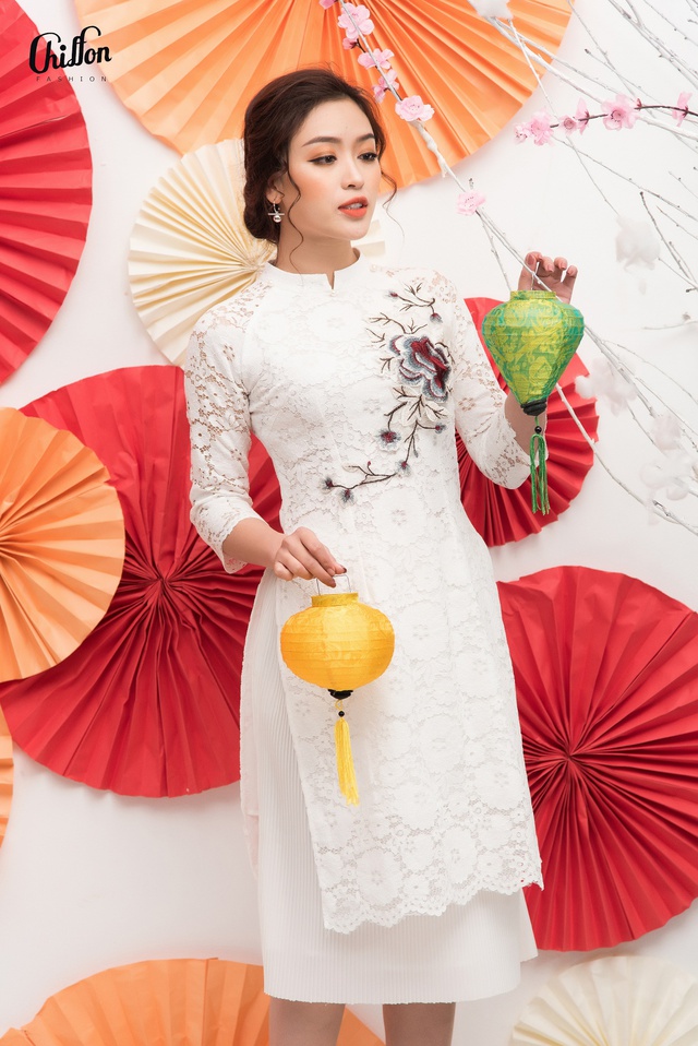 Đ&oacute;n xu&acirc;n với &aacute;o d&agrave;i c&ocirc; Ba &ldquo; H&agrave; Nội&rdquo; - Ảnh 10.
