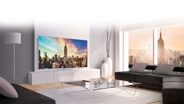 Ph&ograve;ng kh&aacute;ch đẳng cấp với c&aacute;c d&ograve;ng TV 4K si&ecirc;u mỏng - Ảnh 4.