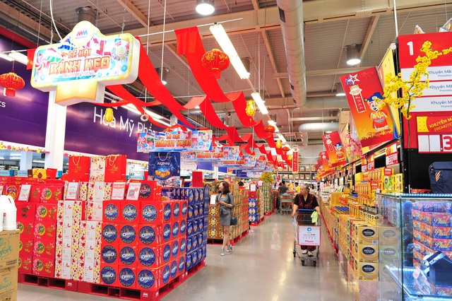 Thoải m&aacute;i lựa chọn với 19 mẫu giỏ qu&agrave; Tết tại MM Mega Market - Ảnh 3.