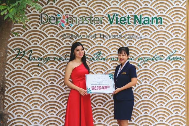 Lộ diện cô gái may mắn nhận giải thưởng làm đẹp 500 triệu đồng tại Dermaster Việt Nam - Ảnh 2.