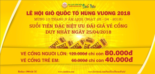Về Suối Tiên dự lễ hội giỗ Tổ Hùng Vương và Đại lễ 30/04 – 01/05/2018 - Ảnh 4.