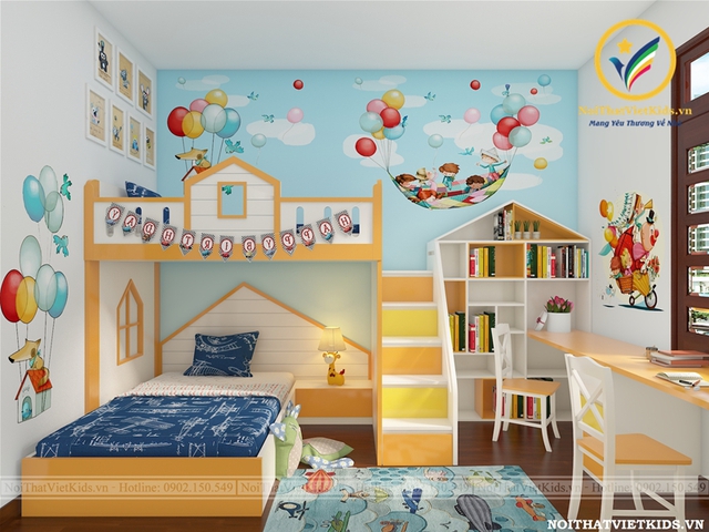 C&aacute;c thiết kế ph&ograve;ng ngủ trẻ em ấn tượng - Ảnh 3.