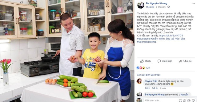 Phái mạnh hào hứng “sẻ chia bếp núc” cùng vợ - Ảnh 1. Phái mạnh hào hứng “sẻ chia bếp núc” cùng vợ - Ảnh 1.