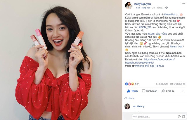 Kaity Nguyễn khiến Fan &ldquo;đứng ngồi kh&ocirc;ng y&ecirc;n&rdquo; khi khoe &ldquo;Son tơ&rdquo; Cam cầu vồng - Ảnh 1.