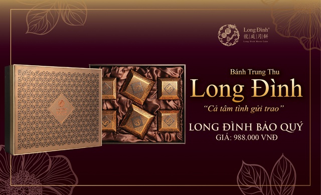 B&aacute;nh Trung Thu Long Đ&igrave;nh &ndash; M&oacute;n qu&agrave; trang trọng thay lời tri &acirc;n - Ảnh 1.