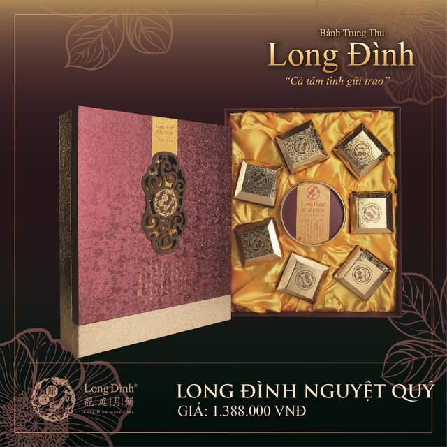 B&aacute;nh Trung Thu Long Đ&igrave;nh &ndash; M&oacute;n qu&agrave; trang trọng thay lời tri &acirc;n - Ảnh 2.
