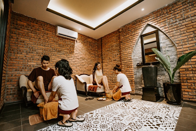 Say lòng An Spa phong cách Chăm-pa tại Đà Nẵng - Ảnh 2.