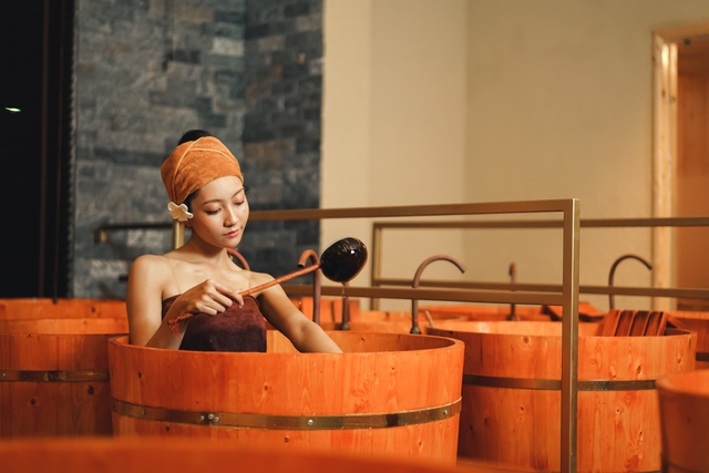 Say lòng An Spa phong cách Chăm-pa tại Đà Nẵng - Ảnh 4.