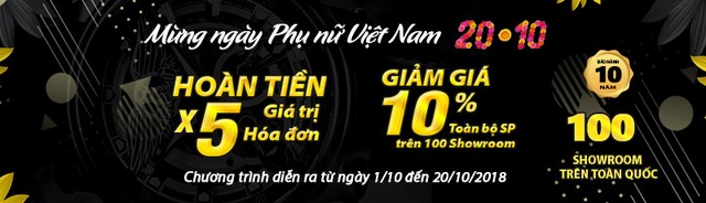 Đăng Quang Watch giảm giá đến 20% cho người phụ nữ yêu thương - Ảnh 4.